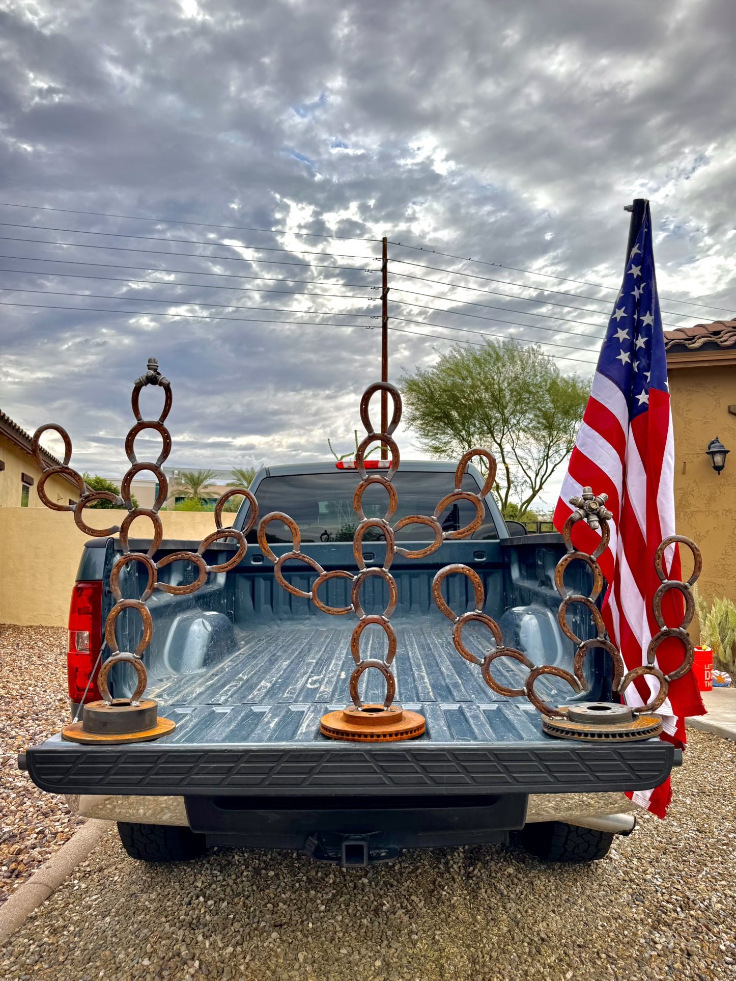 3 Horseshoe Cactuses Made By SR Design Co