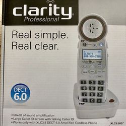 Clarity real clear 50+dB of sound amplification.
