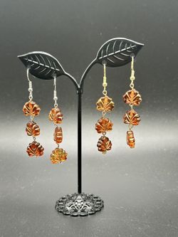 Leaf Fall Charm Earrings