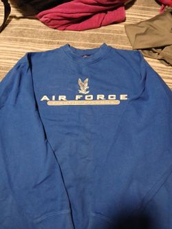 Womens Large Air Force Crew neck