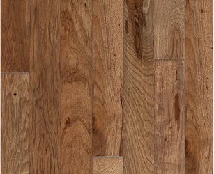 3/4 in. Walnut Hickory Prefinished Solid Hardwood Flooring 3.25 in. Wide