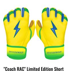 Bruce Bolt Batting Gloves - Coach Rac Edition