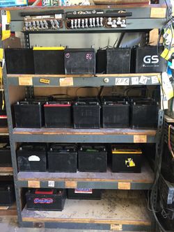 Car batteries