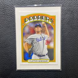 2013 Topps '72 Topps Minis #TM23 Clayton Kershaw Dodgers
