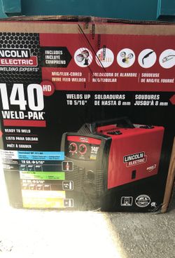 Lincoln Electric 140 HD weld-Pak