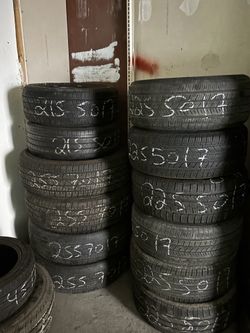 Used tires any size prices starts 40 and up
