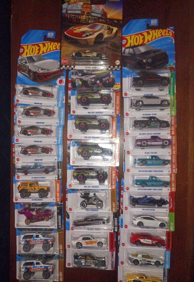 Hot Wheels Die Cast Cars Lot 