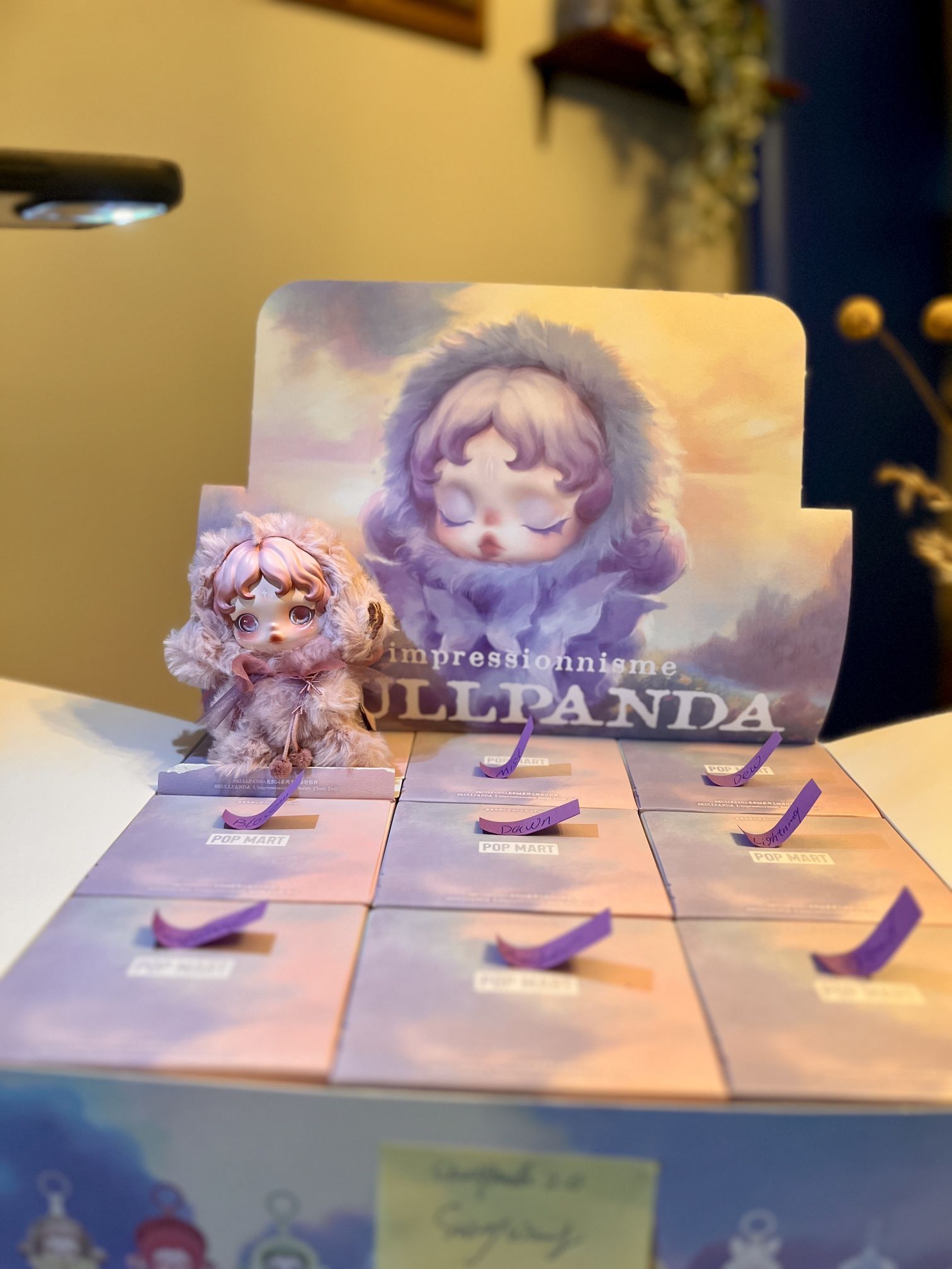 Skullpanda L’impressionnisme Series Plush Doll