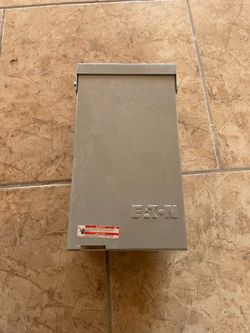 Eaton 30A/30A Dual Pole Disconnect