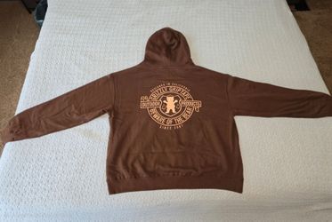 Brown, Grizzly, Hoodie, 2XL