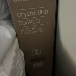 65” Samsung Tv New In Box( Opened)