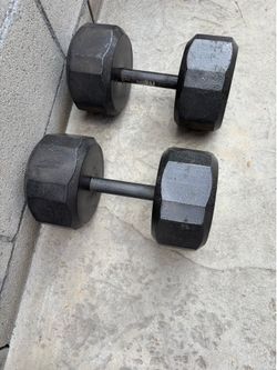 Like new  dumbbells together $95