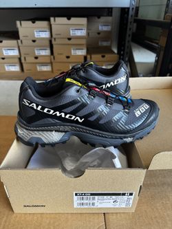 Salomon XT-4 OG Black Silver Metallic Men And Women L(contact info removed)0