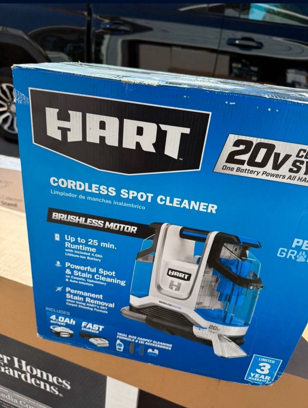 20-Volt Carpet & Upholstery Cordless Spot Cleaner Kit, 4.0Ah Lithium-lon Battery