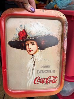 Vintage Coca-Cola Metal Serving Tray 100 for all