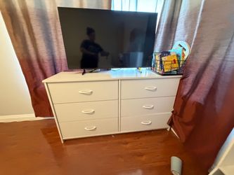 White dresser