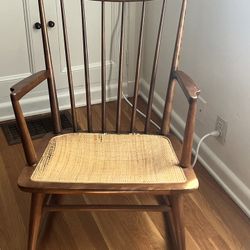 Mid Century Modern Wood Rocking Chair