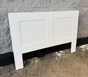 IKEA Queen Sized Headboard w/ Storage Shelves on Both Sides - some scuffs on top - $50