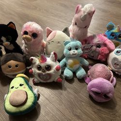 Stuffed Animal Lot 