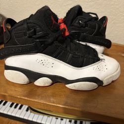 Nike Air Jordan 6 Rings Black/White/Red 323419-067