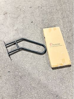 Auroras black wall mount handrail