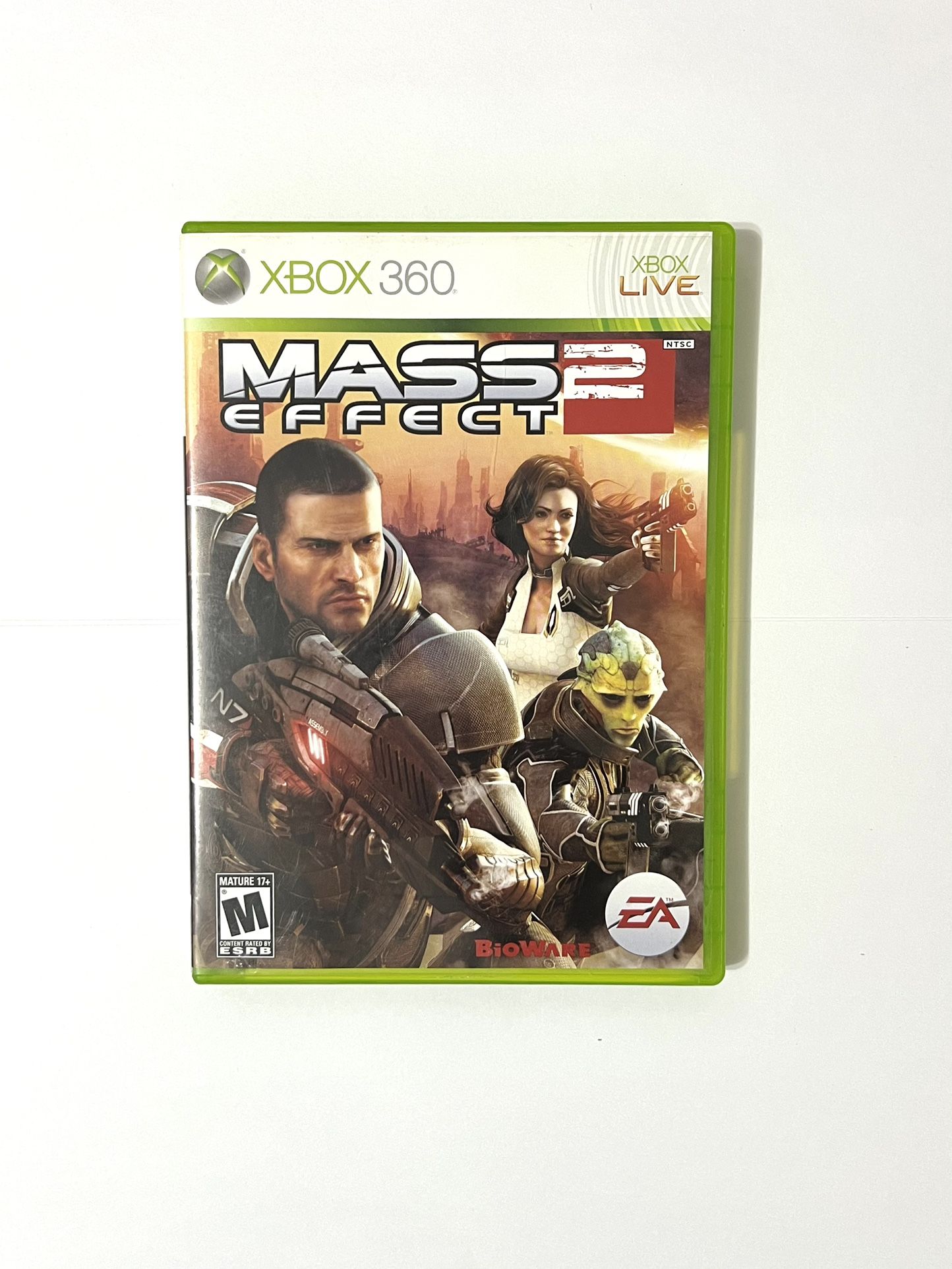 Mass Effect 2 (Microsoft Xbox 360, 2010) Complete & Tested Video Game