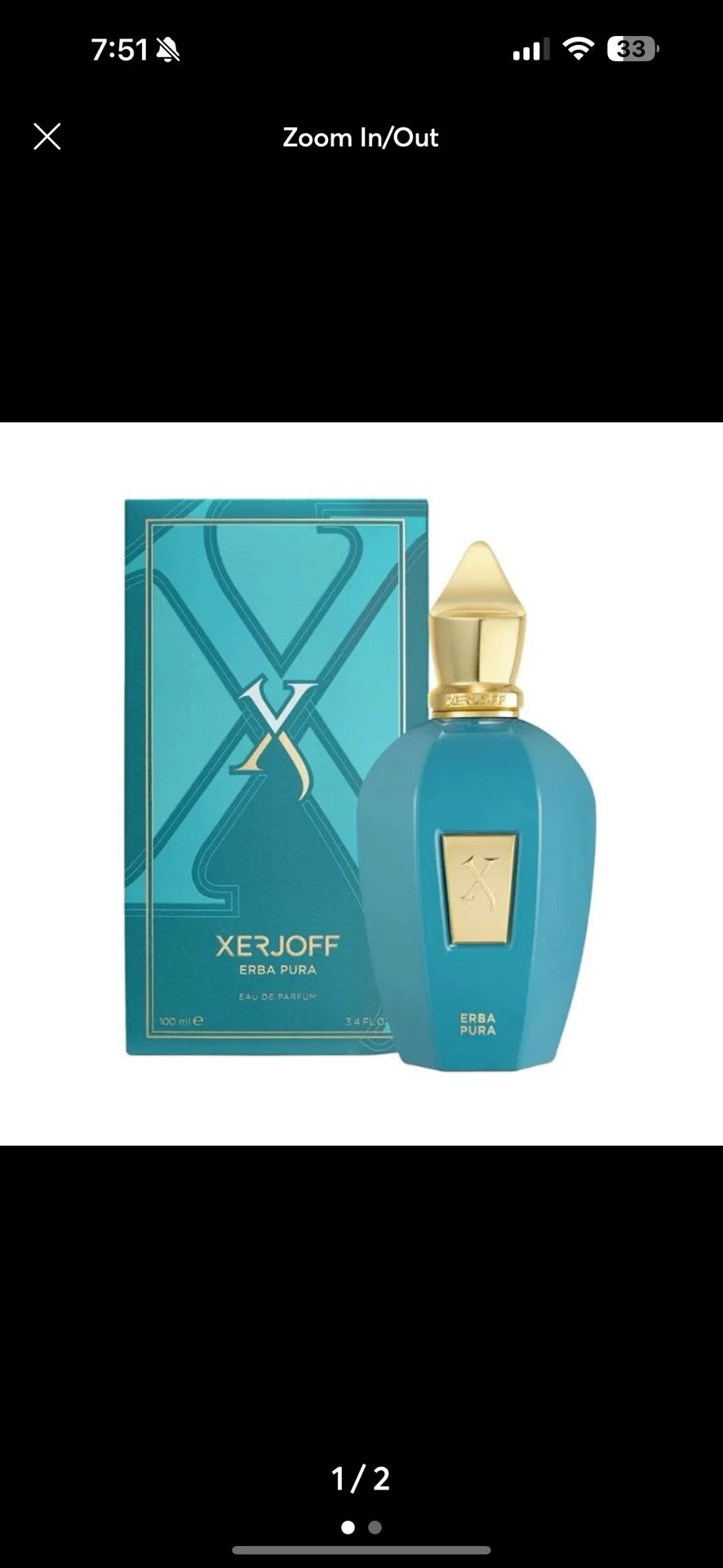 Xerjoff Erba Pura 3.4oz -Luxury Niche Fragrance