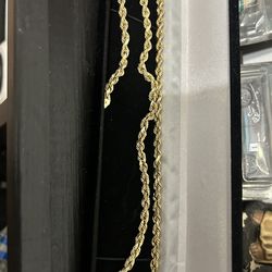 14k Gold Rope Chain 6mm