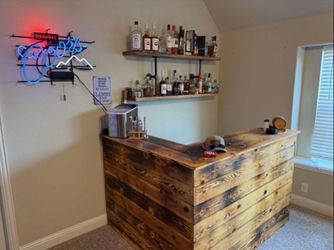 Full Bar Setup for MANCAVE
