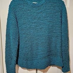 Style and co Green petite medium sweater