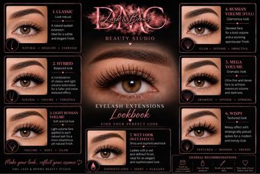 Eyelashes extensions/ Extensiones de pestañas