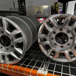 Chevy GMC 8 Lug 17” Aluminum Wheel Rims 