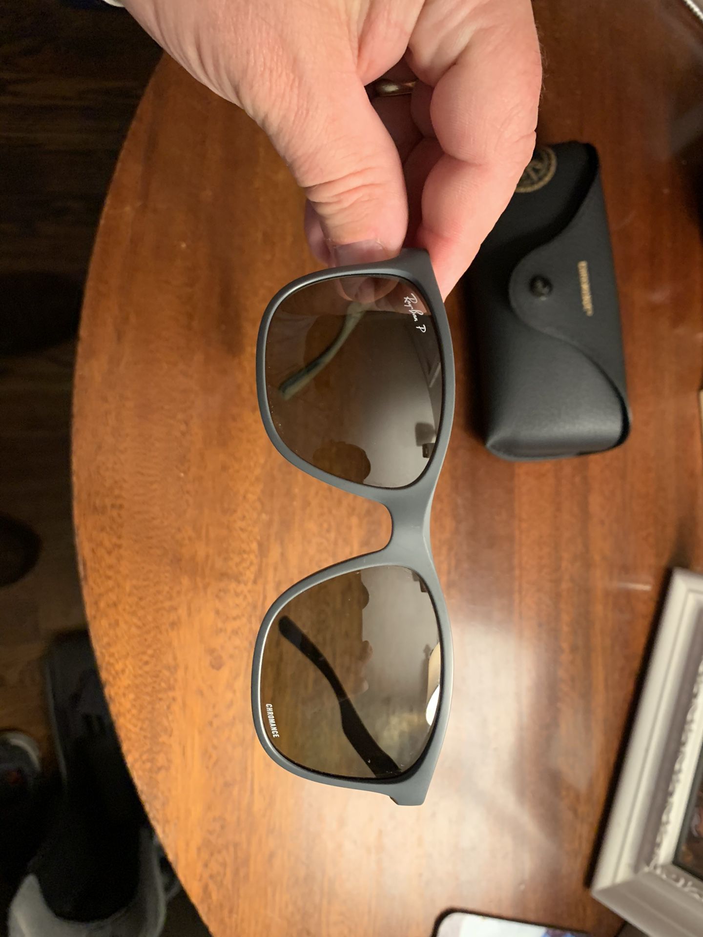 Brand new Ray Ban Chromance sunglasses polarized