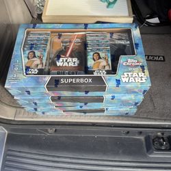 Star Wars Topps chromes Costco Special Bundle 