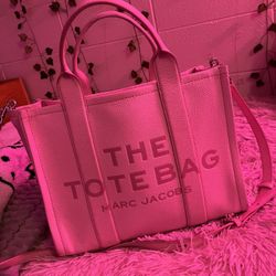 Marc Jacob’s leather tote pink 