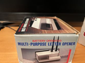 Electric Letter Opener, Tape Dispenser & Pen Holder Battery
