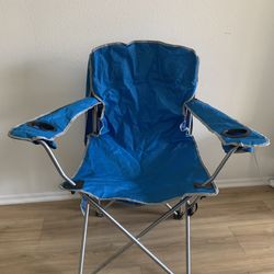 QuikShade Blue Canopy Folding Chair
