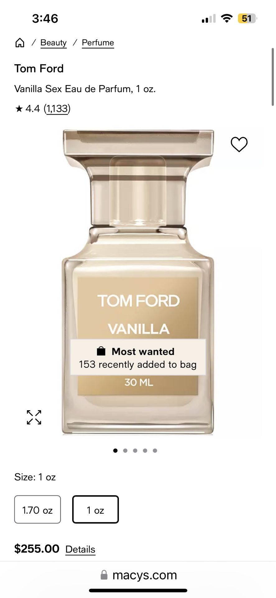 Tom Ford Vanilla S*x