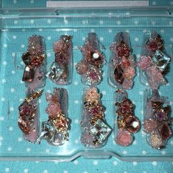 Beautiful Handmade Press On Nails 