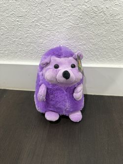 Purple Hedgehog Plushie