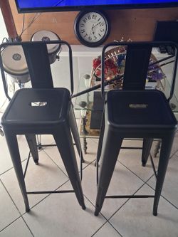 Bar metal Counter Chair