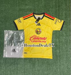 CLUB AMERICA HOME JERSEYS!!🟡 (HOUSTON TX!!📍)