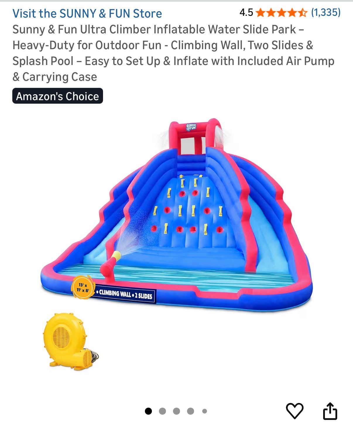 Inflatable Water Slide