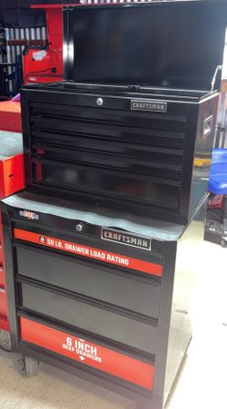 CRAFTSMAN BLACK TOOL BOX