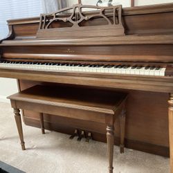 Beautiful Lowrey Upright Piano (Early 1960’s) 