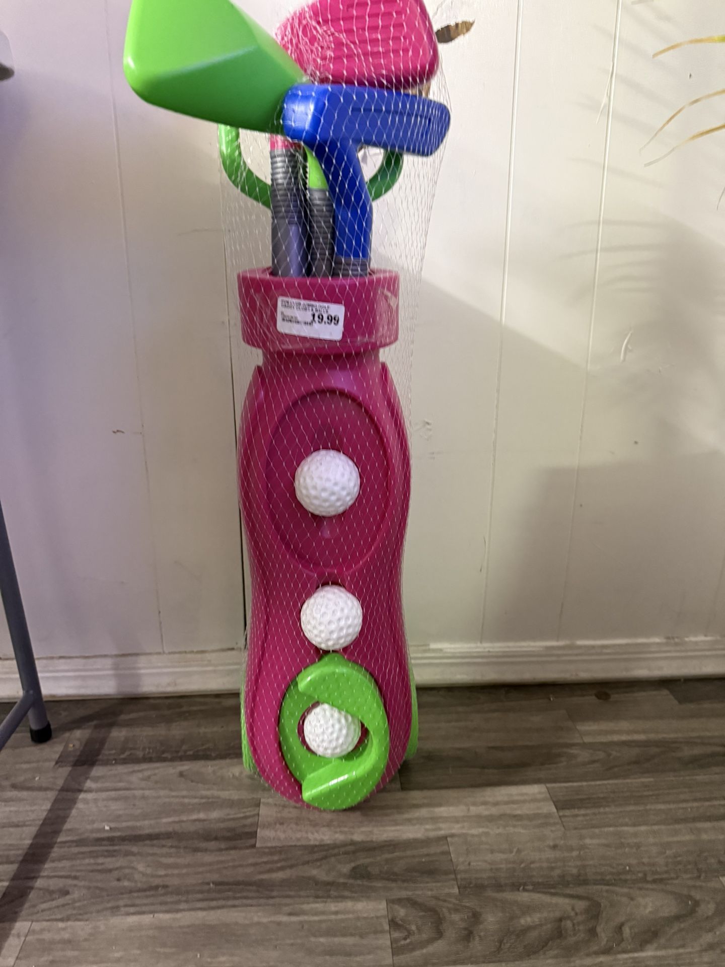 Fun Club Jumbo Golf Caddy Clubs & Balls