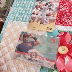 Ozzie Smith Baseball Cards Lot 