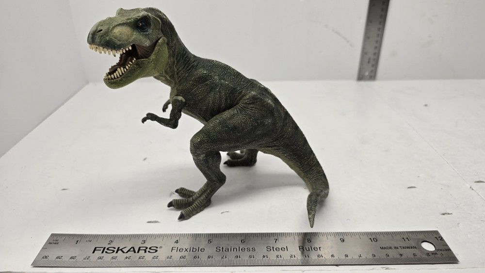 Papo T-REX Dinosaur Moving Jaw Black Tyrannosaurus Rex Collectible Figure 6.5" Kids Toys Retro