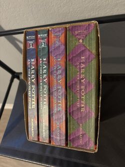 Harry Potter books 1, 2, 3, 4 & 7