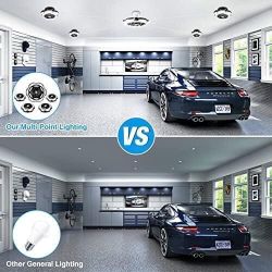 LED Garage Light - Innovative 1 Socket, 5 Head